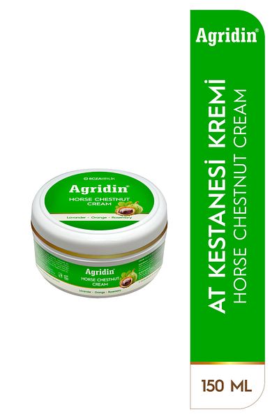 Agridin Horse Chestnut Cream Anti-Pain and Swelling Arnica Montana Lavender Orange Oil Extract 150 ml