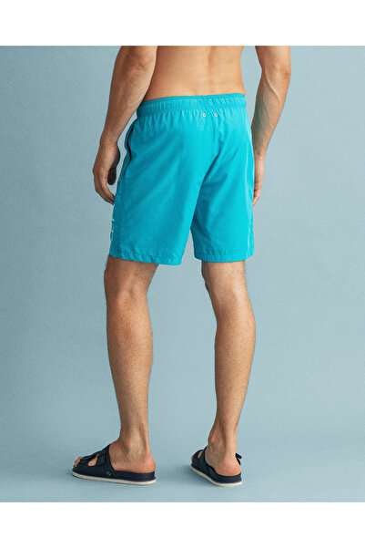 Gant Erkek Mavi Logolu Mayo Şort
