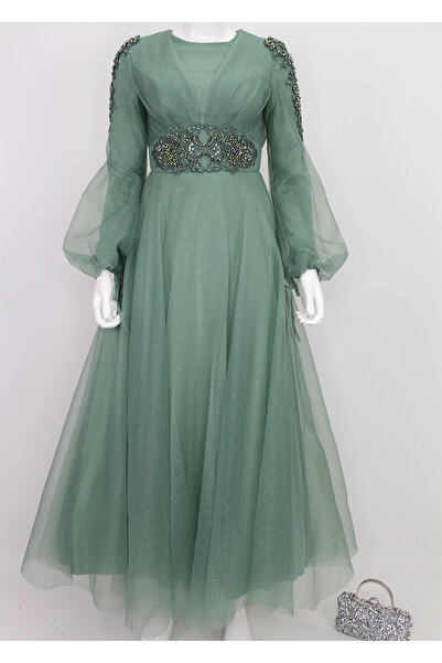 suenna QKS ABİYE ELBİSE 9320 #22-04#