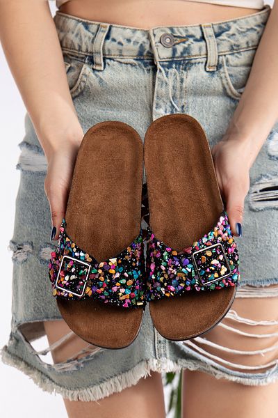 Slipcat Pien Single Buckle Stylish Daily Full Orthopedic Slippers