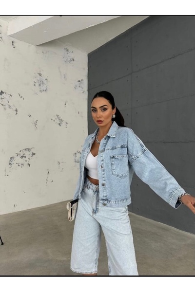 Pelin Κοντό τζιν με μανίκια