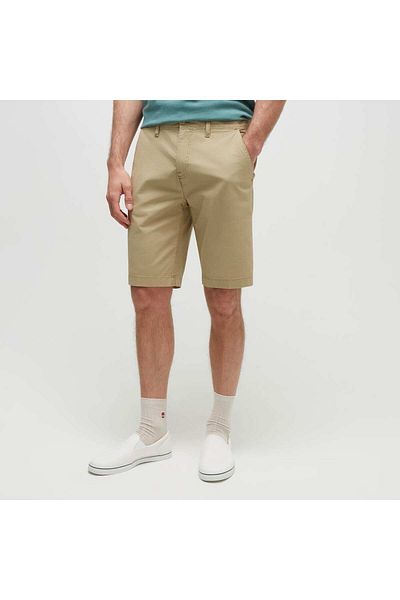 Timberland Ανδρικό κοντό σορτς Claremont Poplin Chino σε μπεζ χρώμα - Tb0a5u2kdh41