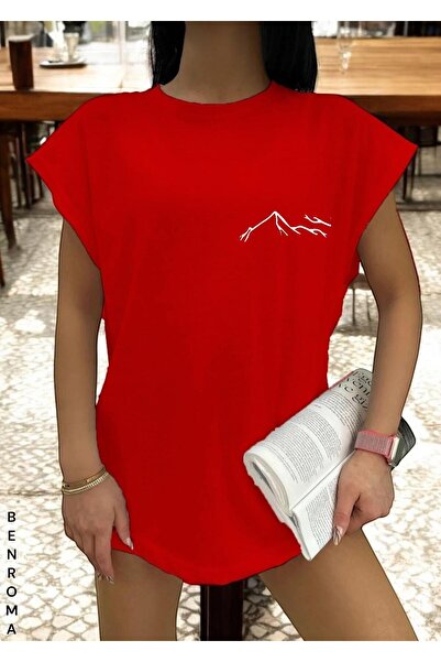 BENROMA TRICOU FĂRĂ MÂNECĂ IMPRIMAT