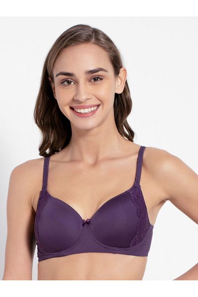 JOCKEY Soft Wonder Non Wired T-shirt Bra 1816-01 Purple