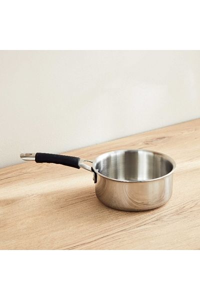 Home Box Glisten Tri-Ply Saucepan - 18 cm