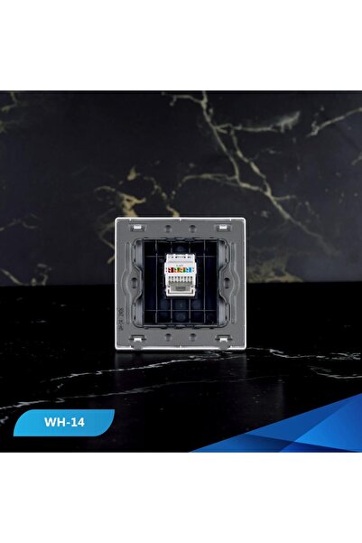 Btm Single computer socket, white wooden piano -3 pieces