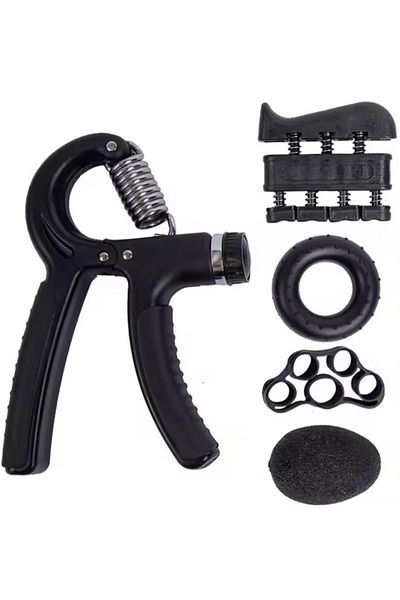 gaman 5 Pieces Wrist and Arm Strengthener Exerciser - 5-60 kg Hand Spring Device and Stress Ball