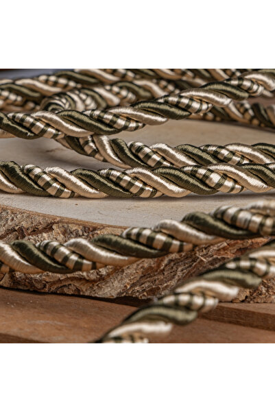 MEFAKS TEKSTİL Örgü ipi, Halat ipi, Kordon ip 10mm 1 metre Supla Runner Servis Yapımı