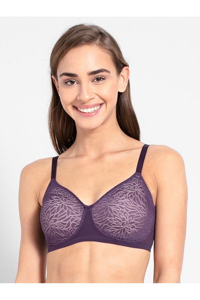 JOCKEY Soft Wonder Soft Cup Spacer Bra 1830-01 Purple