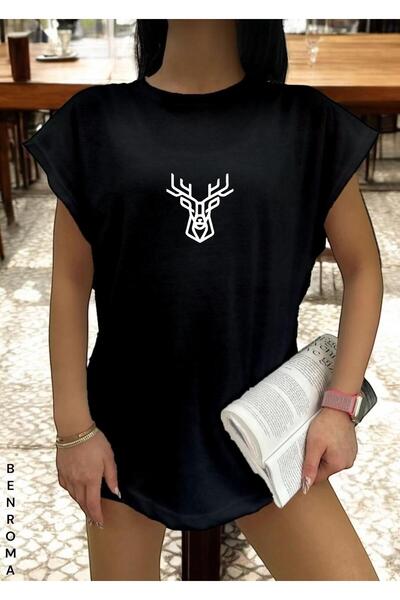 BENROMA Tricou fără mâneci imprimat