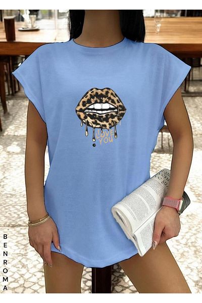 BENROMA 1 tricou este un cadou pentru achiziții de 6 și mai sus în coș - tricou fără mâneci imprimat