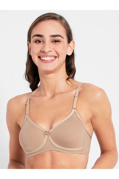 JOCKEY Essence Seamless Crossover Bra 1721-01 Beige
