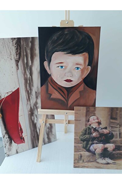 ErWood Ahşap Ekstra Göknar - Çam Ahşap Şövale (170 CM)