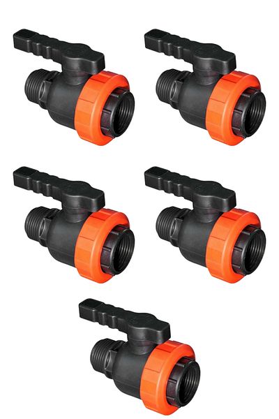 Nartan Fountain Irrigation Valve - 5 Pieces Sprinkler Kaval Pipe Valve