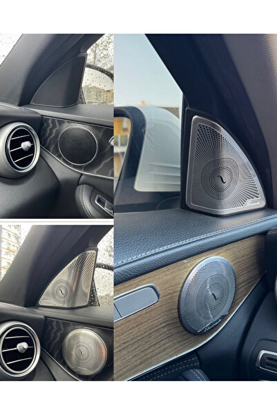 kaytaz MERCEDES W205 BURMESTER KAPAK SET 6 PARÇA MAT ÜST DÜZEY KALİTE