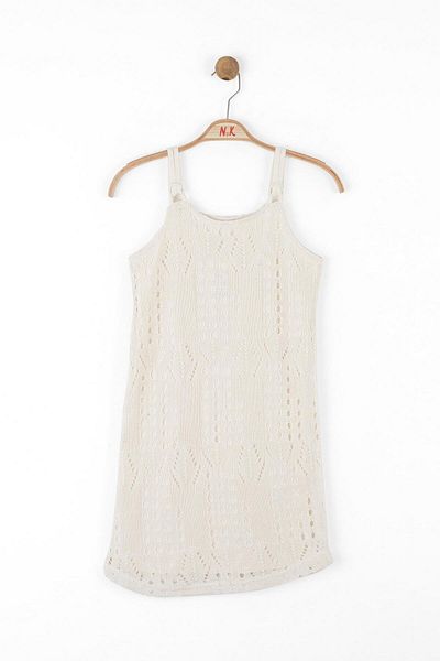 NK 8-14 Cream Colored Girl Harmony Dress