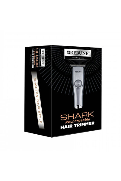 rebune ماكينة حلاقة قابلة لإعادة الشحن باللون الأسود RE-7710