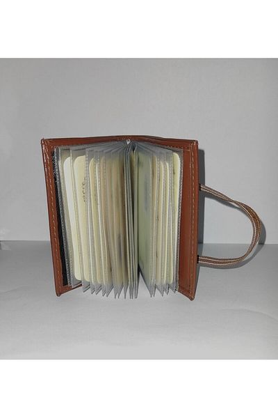 firdevsi hobi genuine luxury leather vertical rubber men's card holder wallet