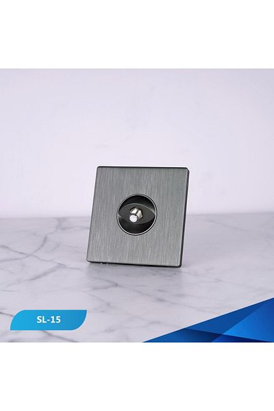 Btm Wooden gray piano TV socket