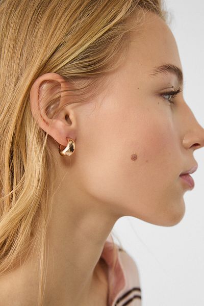 Stradivarius Set of 3 hoop earrings