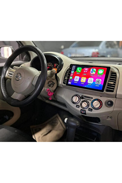 EXVOL NİSSAN MİCRA 2002-2010 ANDROİD MULTİMEDYA 2GB RAM/32GB CARPLAY 9 İNC HD IPS+PARK KAMERASI HEDİYE