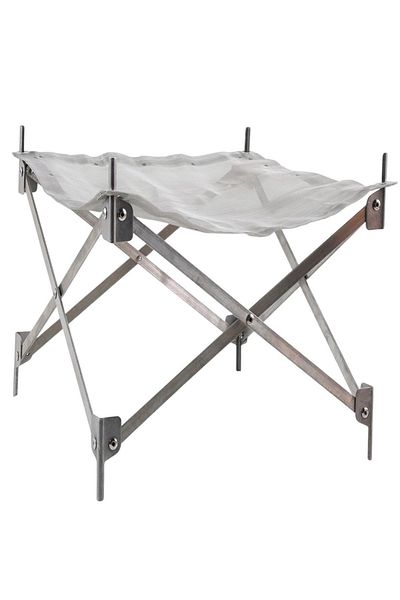 Taimi Portable Camping Grills Fire Pits Quick Assembly Mesh Fire Pits Stainless Steel 30x30 Cm