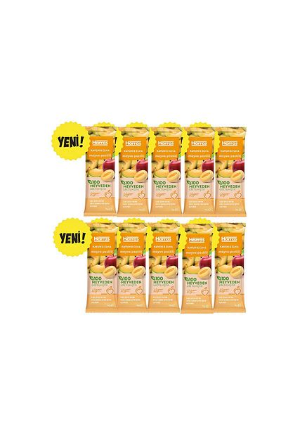 Harras Vegan Fruit Pesticide Pineapple Apple Pear 14Gr X 10 Pcs