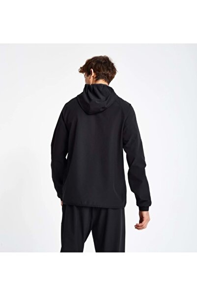 Lescon 24n-1148 Erkek Fermuarlı Kapüşonlu Sweatshirt - Siyah