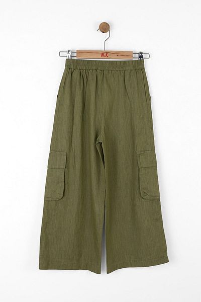 NK Green Cactus Pants - Girls, Ages 8-14