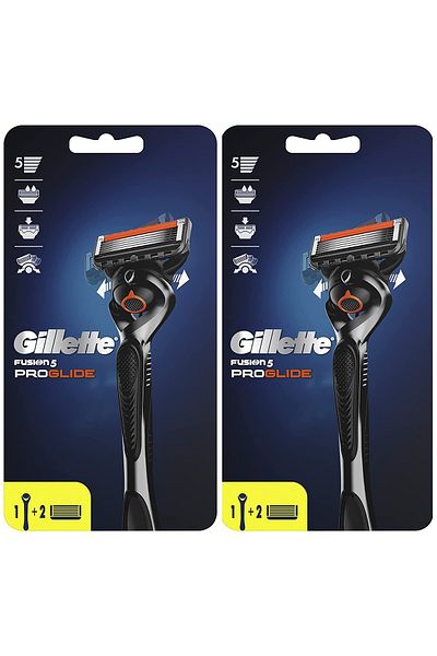 Gillette Fusion Proglide Flexball 2 Up Shaver X 2 Pieces