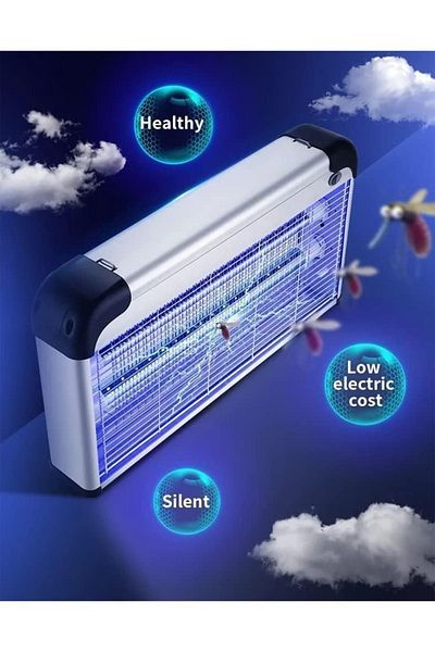 Cady One Electric Insect Killer With Detachable Protection Net 25w For Patio, Office, Kitchen, Home