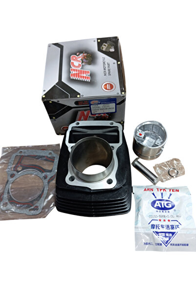 NCR CG 150 SİLİNDİR PİSTON SET SİYAH KOMPLE 62MM 15P 69 BOY