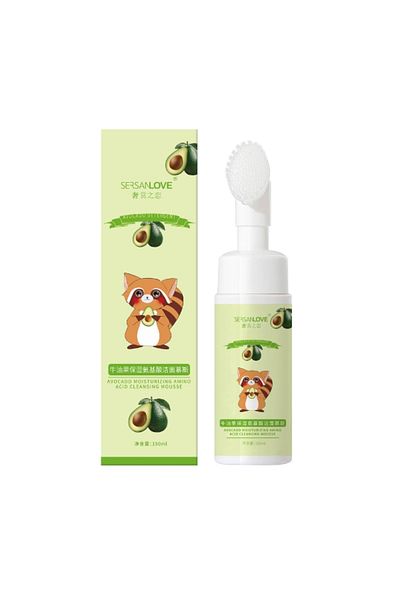 Other Sersanlove Avocado Moisturizing Amino Acid Cleansing Mousse, 150 ml