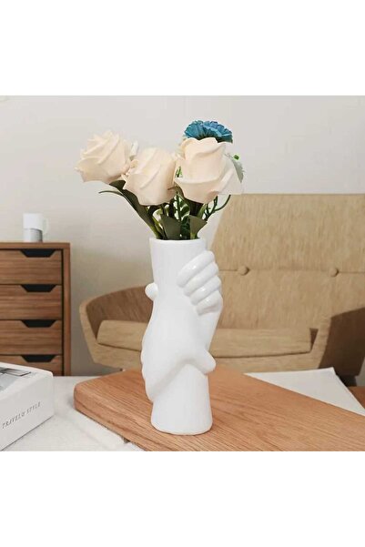 rakaymu Διακοσμητικό Βάζο Ειδώλιο Χέρι σε Χέρι