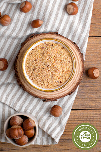 Gülçehre Giresun Yöresnden %100 Saf Zarsız Glütensiz Çiğ Öğütülmüş Fındık Unu Tozu {corylus Avellana} | 260gr