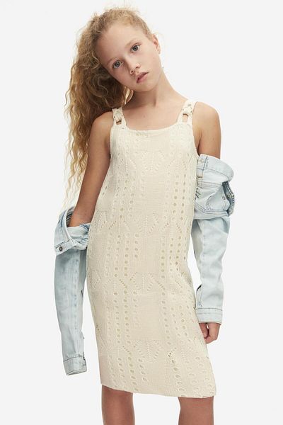 NK 8-14 Cream Colored Girl Harmony Dress