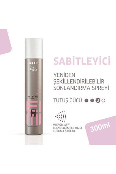 Wella Professionals Eimi Mistify Me Strong Saç Spreyi 300ml