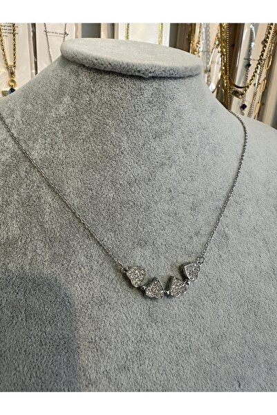 SHİMMERMOON Sevgiler gününe özel kalpli yonca kolye