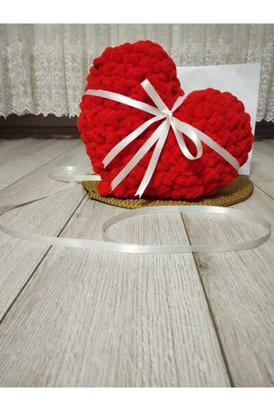 EKANS Alize Puffy Heart Pillow with Gift Box, 35-40 cm