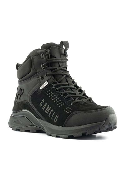 NORT OF WILD Gamelu 23Km Gass Men's Waterproof Rubber Sole Outdoor Boots - Black