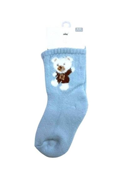 Zekids Erkek Bebek Kışlık Kalın Çorap