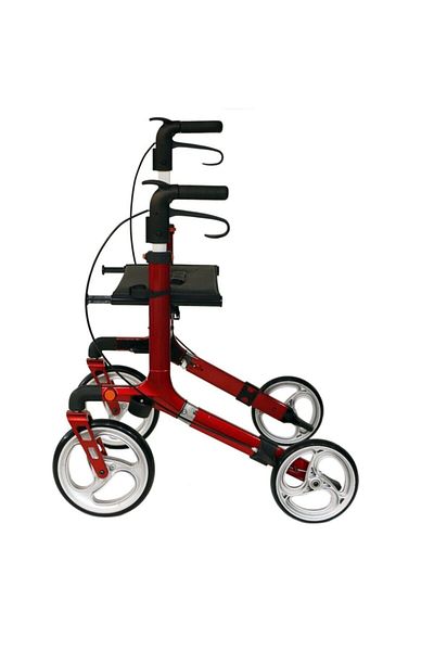 POYLİN Folding Lightweight Lux Rollator with Seat Elderly Care Walking Support Tool