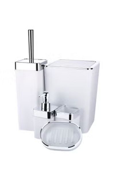 Titiz Plastic Bathroom Set