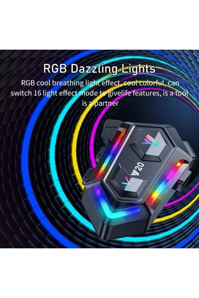 Kensa Motor Kurye Kask Kulaklık RGB Modlu Bluetooth Motosiklet Kulaklık 5.0 Bluetooth Interkom Uyumlu