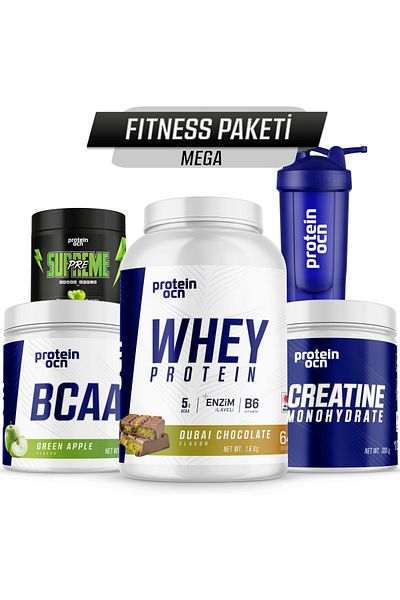 Proteinocean Mega Fitness Pack - Dubai Chocolate Green Apple