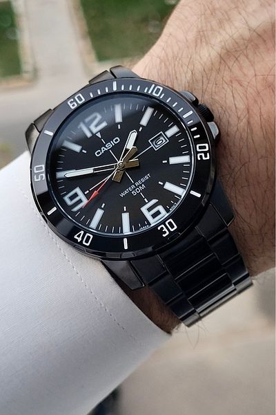 Casio Black Color Men's Wristwatch