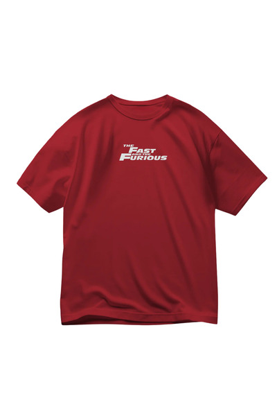 SVART WEAR Mazda Rx7 Fast & Furious tricou cu imprimeu supradimensionat Unisex Roșu tricou