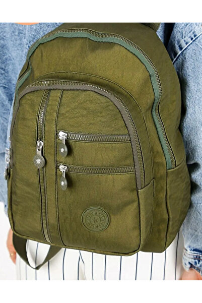 eflanmoda багатосекційний рюкзак з крихкої тканини