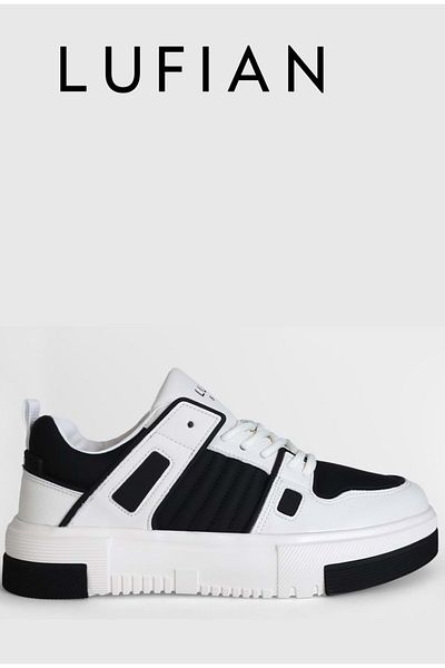 Lufian 112230193   Oliver Black Sneaker - Ανδρικά Δερμάτινα Παπούτσια