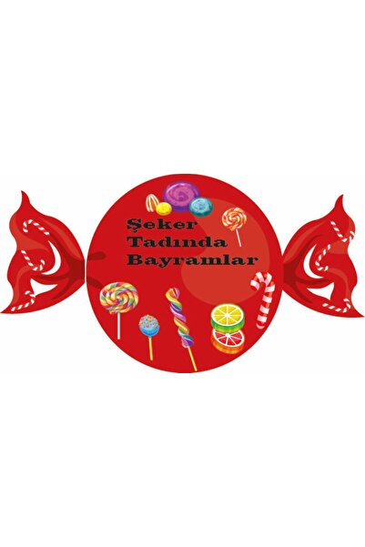 GSticker Ramazan AyıTemalı Sticker Seti Şeker Bayramı Cam Duvar Sticker 5*5 c...